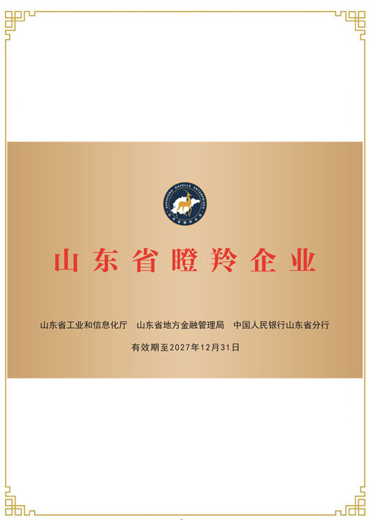 山東省瞪羚企業